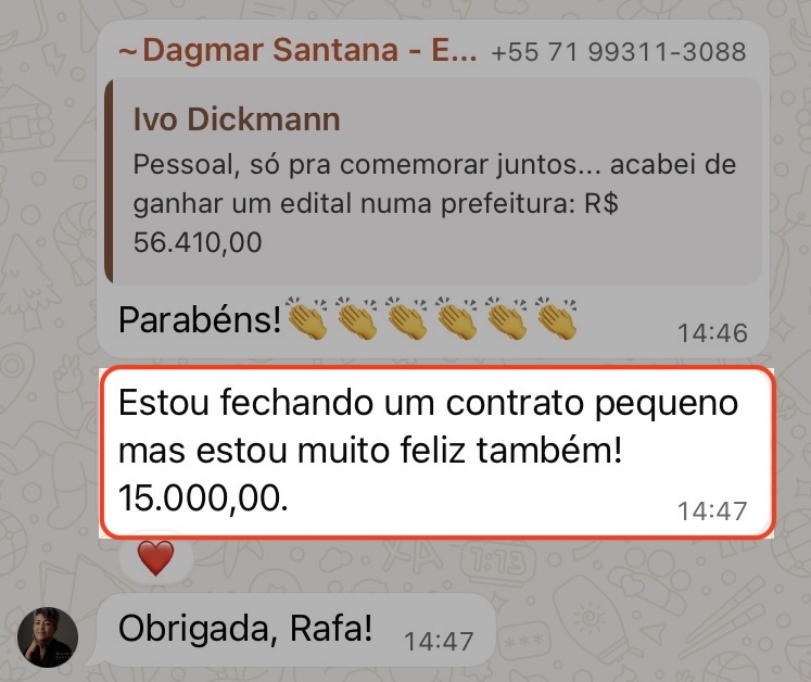Resultado de aluna